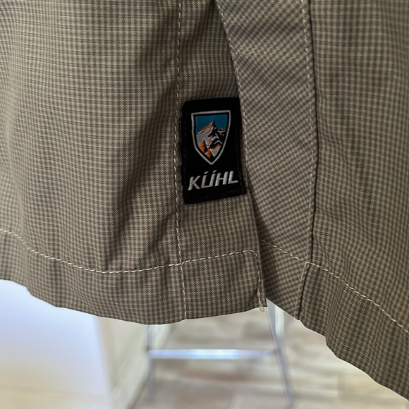 Kuhl Gray/Green Long Sleeve Hiking Shirt - Picture 9 of 10